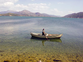 Fisherman on Lake Egirdir