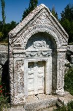 Door-shaped Phrygian tombstone